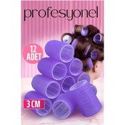 Resim Skygo ModaCar 3 Cm Bigudi Saç Bigudisi Profesyonel 12 ADET 