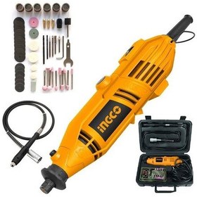 Resim INGCO 130W 52 PARÇA GRAVÜR KALIPÇI TAŞLAMA HOBİ SETİ 