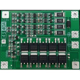 Resim Meltıs 4S 40A Balanslı Lityum Batarya Koruma Modülü 