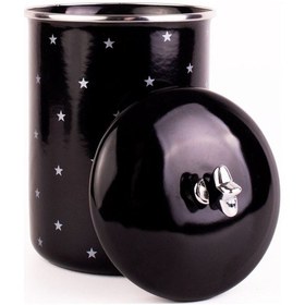 Resim Star Emaye Dev Boy Çok Amaçlı Kavanoz 1.8litre Siyah 