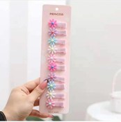 Resim Suofeng Kız Çocukları İçin 10 Adet Renkli Bitki Desenli Saç Klipsi - Günlük Ve Özel Davetler İçin Rahat Tutucu Yeni Model Saç Aksesuarı E5 