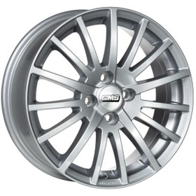 Resim CMS -466-02 6.5x16" 5x114.3 ET35 67.2 Racing Silver Jant (4 Adet) 