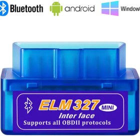 Resim ELM 327 2024 Yeni Versiyon Elm327 Süper Mini Araç Arıza Tespit Cihazı Obd2 V2.1 