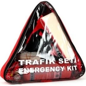 Resim Tüv Türk Uyumlu Autokit Üçgen Trafik Seti 