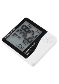 Resim Htc 1 Saatli Alarmlı Nem Ölçer Ve Termometre 