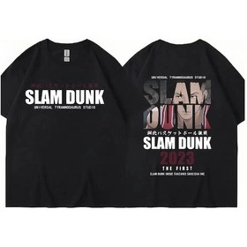 Resim Mınıso Slam Anime Ryota Miyagi Basketbol T-shirt - Erkek/kadın Kısa Kollu Moda Streetwearhaki Haki 