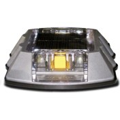 Resim Güneş Enerjili Yol Butonu Sarı, Solar Çakar Buton 