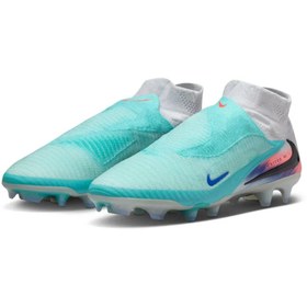 Resim Nike Phantom 6 High Elite FG bağcıksız | Turkuaz 