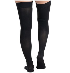 Resim Medikaltec Ccl2 Diz Üstü Burnu Açık Varis Çorabı Siyah Numara 3 