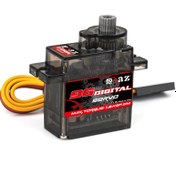 Resim 1-3 Adet RCXAZ Metal Dişli Dijital 9G Mikro Servo, Uçak, Gemiler ve Robotlar için Uzaktan Kumandalı Kontrol 