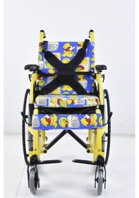 Resim K-090 Alüminyum Çocuk Tekerlekli Sandalye Katlanabilir 