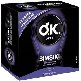 Resim Okey Sımsıkı 40'lı Prezervatif 