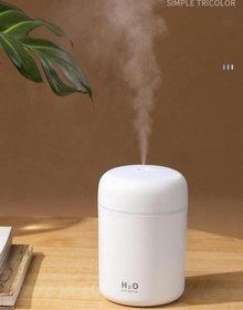 Resim QASUL H2o Humidifier Tırtıklı Işıklı Hava Nemlendirici Buhar Makinesi Ve Aroma Difüzörü Nem alıcı 