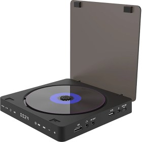 Resim Sunshinee Hd Dvd/vcd Oynatıcı Taşınabilir Video Oynatıcı Çok Fonksiyonlu Oynatıcı 1080P Uzaktan Kumandalı Mini Atlama Önleyici DVD Oynatıcı (Yurt Dışından) 