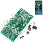 Resim LED Lambalı, Çift Katmanlı PCB Kartı 84*40mm ile Eğlenceli Elektrik Üretim Kiti - 5V Elektronik Zamanlayıcı DIY Seti 