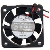 Resim 4Cm Eni 1Cm Fan 40X40X10 5V 0.10A 