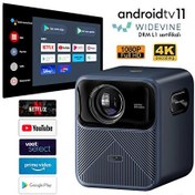 Resim Mozart 1 Pro Android TV L1 Lisanlı Projeksiyon Cihazı Wanbo