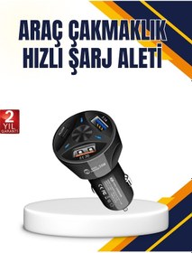 Resim Cosmotex Polygold Quick Charger 55w Araç Şarj Cihazı Pd Usb C Destekli 