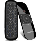 Resim Wechip W1S Kablosuz Klavye Uzaktan Kumanda Air Mouse SIFIR ÜRÜN - FATURALI