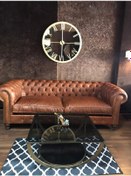 Resim 3Amobilyaa Mobilya Maya Taba Hakiki Deri Chesterfield 