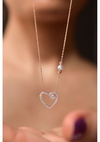 Resim Papatya Silver Kalbimin Incisi Kolye 