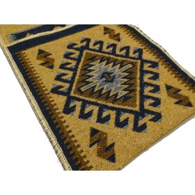 Resim Başaran Tekstil Antik Kilimden Motosiklet Heybesi 2 Gözlü Kilim Çanta 