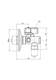 Resim Eca 602111068 Mini Çamaşır Musluğu Krom 