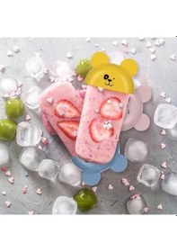 Resim 4'lü Kolay Şekillendirici Sevimli Çocuk Meybuz & Dondurma Kalıbı Ap-9179 Renkli 