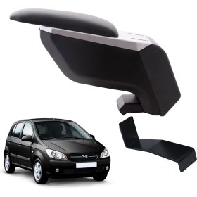 Resim 3 Tıkla Hyundai Getz 2006 Delmesiz Çelik Ayaklı Gri-Siyah Kolçak Kol Dayama 