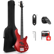 Resim Donner DPJ-100 PJ-Style Bas Gitar (Kırmızı) 