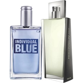 Resim Avon Individual Blue ve Attraction Erkek Parfüm Paketi 