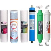 Resim Açık Kasa Su Arıtma Cihazı Filtresi ,Alkali 6 lı Filtre 