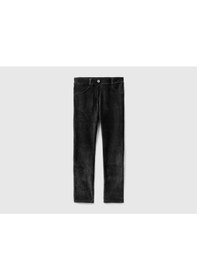 Resim United Colors Of Benetton Kız Çocuk Kadife Jegging Pantolon Siyah 