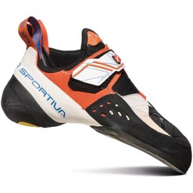 Resim La Sportiva Solution Kadın Tırmanış Ayakkabısı Beyaz/turuncu 