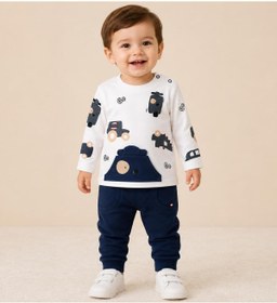 Resim NiLi Erkek Bebek Pijama Takımı 