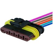 Resim Superseal Erkek Soket 6 Pin 