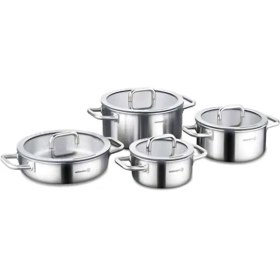 Resim Korkmaz Aura 8 Parça Tencere Seti A2794 