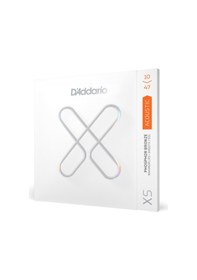 Resim D'addario Xsapb1047 Xs Phosphor Bronze Akustik Gitar Tel Seti 10-47 Extra Light Tansiyon, Ultra İnce Koruyucu Kaplama, Sıcak Ve Dengeli Ton, Üstün Akort Kararlılığı 