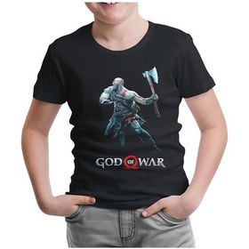 Resim Lord Tshirt God Of War - The Force Siyah Çocuk Tshirt 