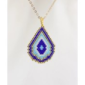 Resim Takıhanem Damla Nazarlık Miyuki Kolye 