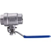 Resim Mufunye 304 Paslanmaz Çelik 2 Parça Topaç Valfi, 1/2" Dn15 İngiliz İç Dişli, Dürtme Olmadan Açma-kapama, Düşük Tork, Wedge Şeffaf Yapı 