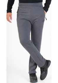 Resim Maraton Sportswear Comfort Erkek Düz Paça Basic Antrasit Eşofman Altı 21845 Antrasit 