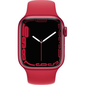 Resim Apple Watch Series 7 Gps + Cellular 41mm Aluminyum Kasa Ve Spor Kordon Akıllı Saat 