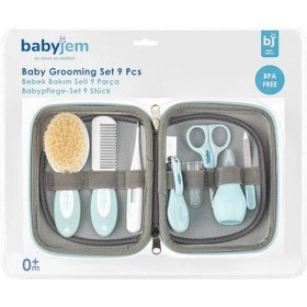 Resim Babyjem Çantalı Bebek Bakım Seti 9 Parça Pembe 