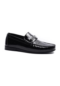 Resim Pierre Cardin 1642621 Siyah Rugan Erkek Loafer Günlük Deri Ayakkabı Siyah Rugan 