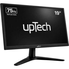 Resim Uptech 19" LED Monitör 75Hz 5ms HDMI VGA Geniş Ekran Bilgisayar Monitörü 