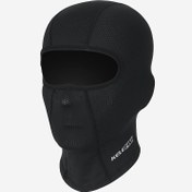 Resim Siyah Balaclava Maskesi - Yazlık Motosiklet Yüz Maskesi, Bisiklet Maskesi ve Erkekler ve Kadınlar için Şık Maskesi, Polyester Karışımı, Nefes Alabilen Tasarım, Elde Yıkanabilir, Motosiklet Kıyafeti | Şık Maskesi | Rahat Uyum 