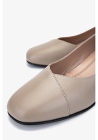 Resim Valmenti Kadın Hakiki Deri Vizon Topuklu Ayakkabı 33 Zc-7716 Bn Ayk Sk24-25 Vızon Dr Vizon 