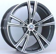 Resim R1 Wheels 19 inç 5*120 ET35 Füme Jant Takımı (J-1386) 