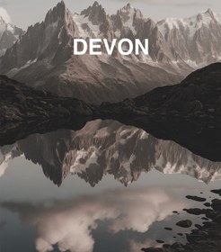 Resim Devon - 50x100 cm Premium Havlu - Siyah - Bej - Beyaz 
